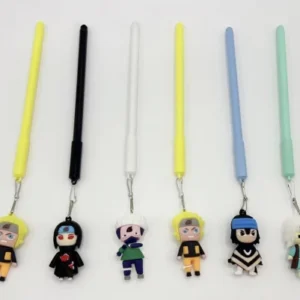 Kit C/12 Canetas Pingente Naruto