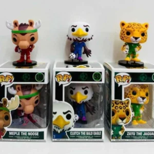 Kit C/6 Bonecos Mascotes da copa Colecionável Atacado