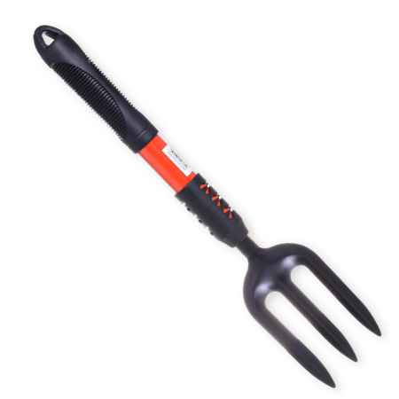 Ancinho de Metal Com Cabo de Plástico 40cm