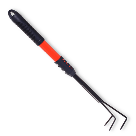 Ancinho de Metal com Cabo de Plástico 45cm