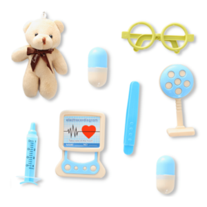 Brinquedo Kit Médico Infantil 8 Peças