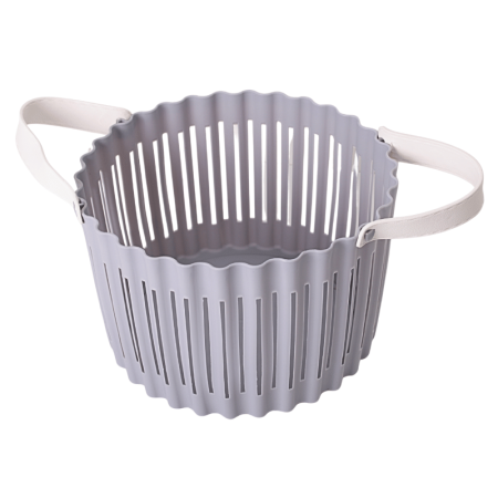Cesta De Plástico Com Alça 33cm x 14cm