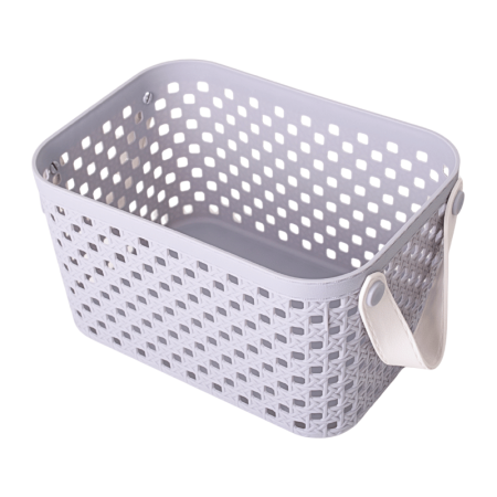 Cesto Organizador De Plástico 23cm x 16cm x 13cm