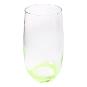Copo de Vidro 500ml Degradê Verde