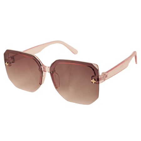 Óculos De Sol Feminino Retrô com Lente Degradê 14cm x 14cm