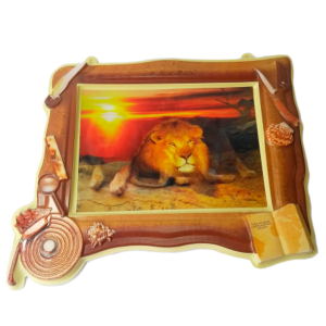 Quadro Plástico 3D Com Moldura 53cm