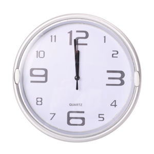 Relógio De Parede De Plástico 23cm