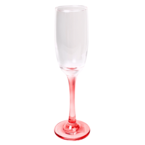 Taça de Vidro 180ml Degradê Rosa