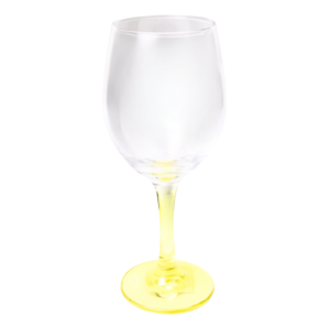 Taça de Vidro 440ml Degradê Amarelo