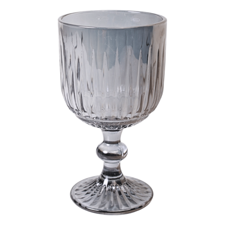 Taça De Vidro Preta 350ml 16,5cm x 9cm