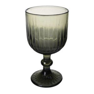Taça De Vidro Verde Escuro 250ml 14cm x 8cm