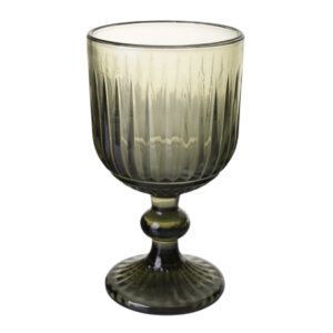 Taça De Vidro Verde Escuro 350ml 16,5cm x 9cm