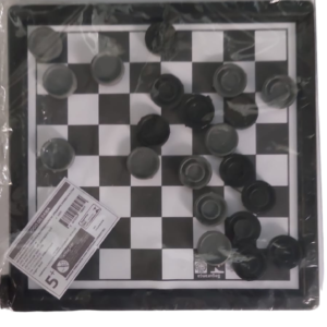 JOGO DE DAMA PLASTICA 1341