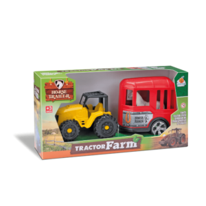 TRATOR FARM HORSE TRAILER 7424