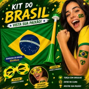 12 kits torcida copa do mundo (4 itens )