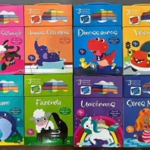 Kit C/10 Livros Kit Mágico para colorir