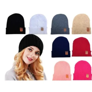Kit C/12 Touca Lisa colorida Adulto Atacado -