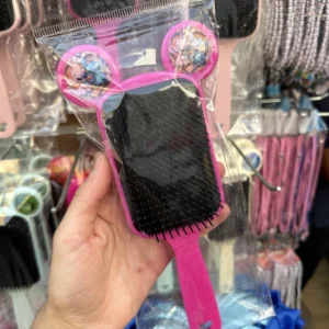Kit C/12 Escova Raquete Orelha Personagem Atacado
